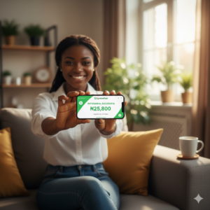 Successful Nigerian user receiving a payout after avoiding VPN risks