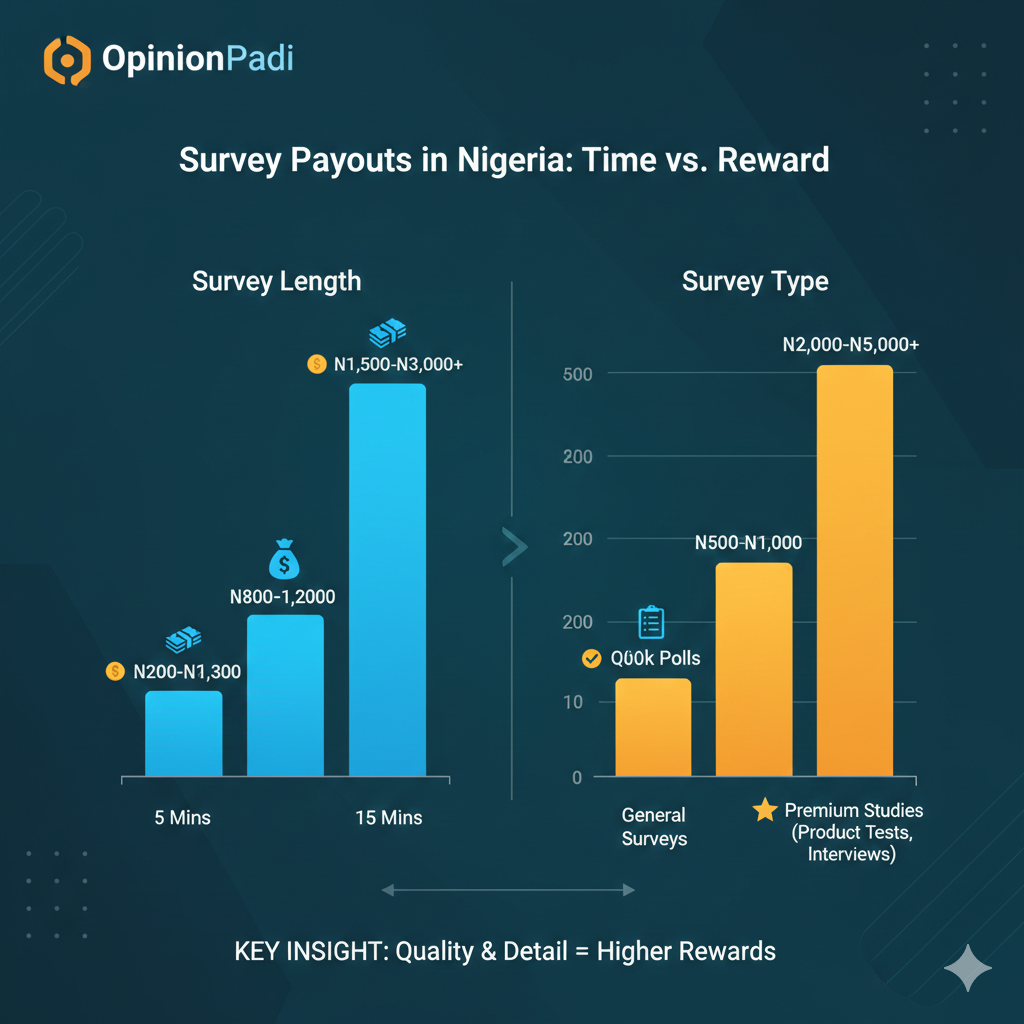 make ₦50k monthly from surveys