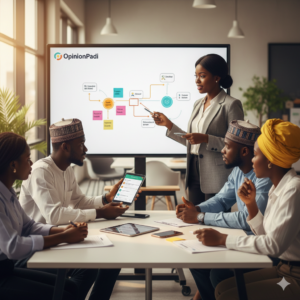 Users providing insights on signup abandonment through the OpinionPadi platform.