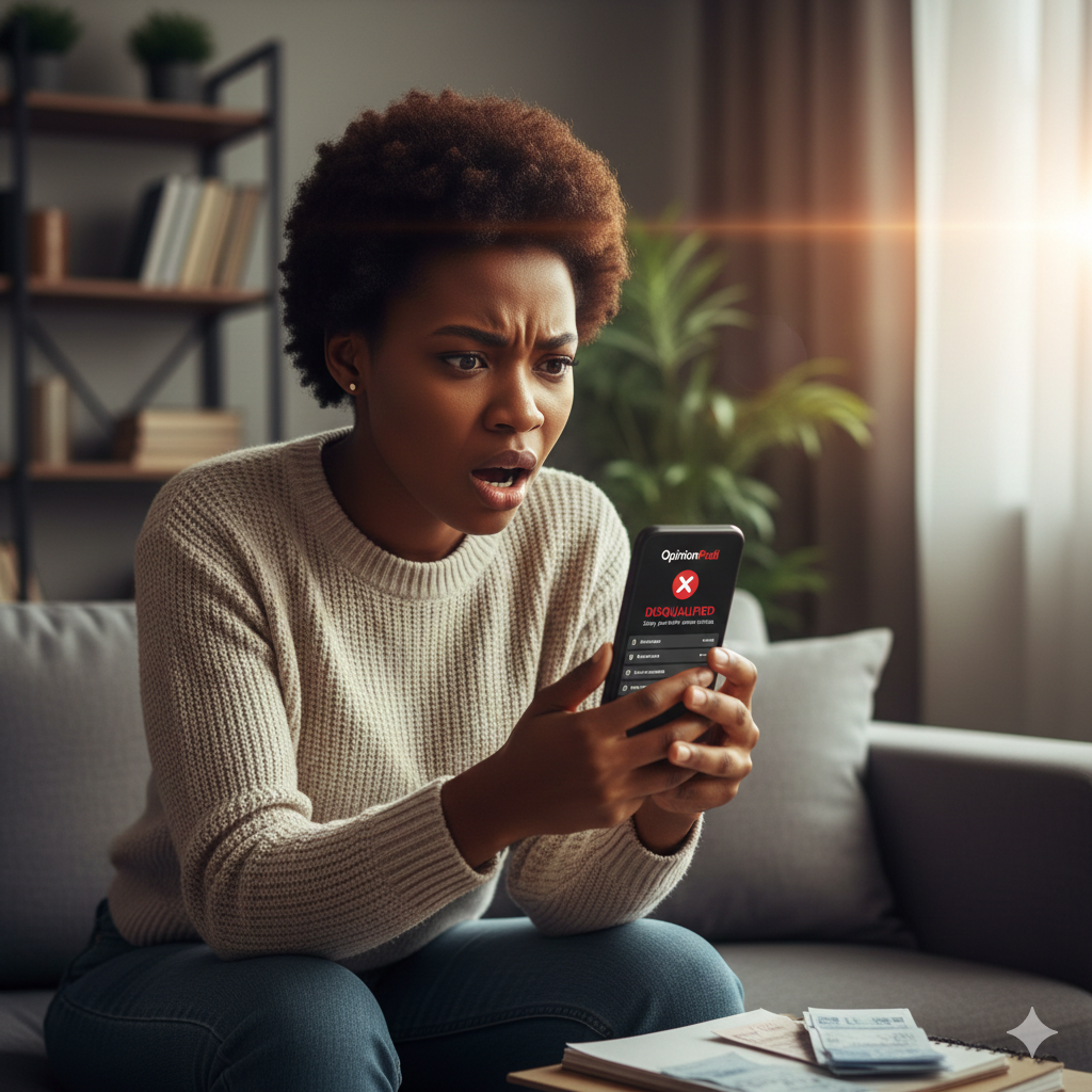 recover after too many survey disqualifications