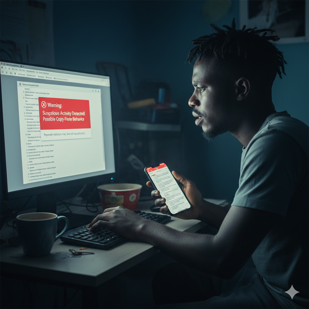 survey platforms detect copy-paste responses