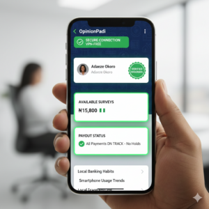 OpinionPadi "Secure" dashboard
