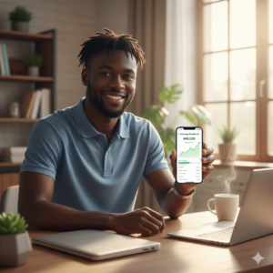 Nigerian user tracking monthly survey income and payout history on OpinionPadi.