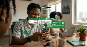 Nigerian user completing surveys on Opinion Padi for higher earnings.